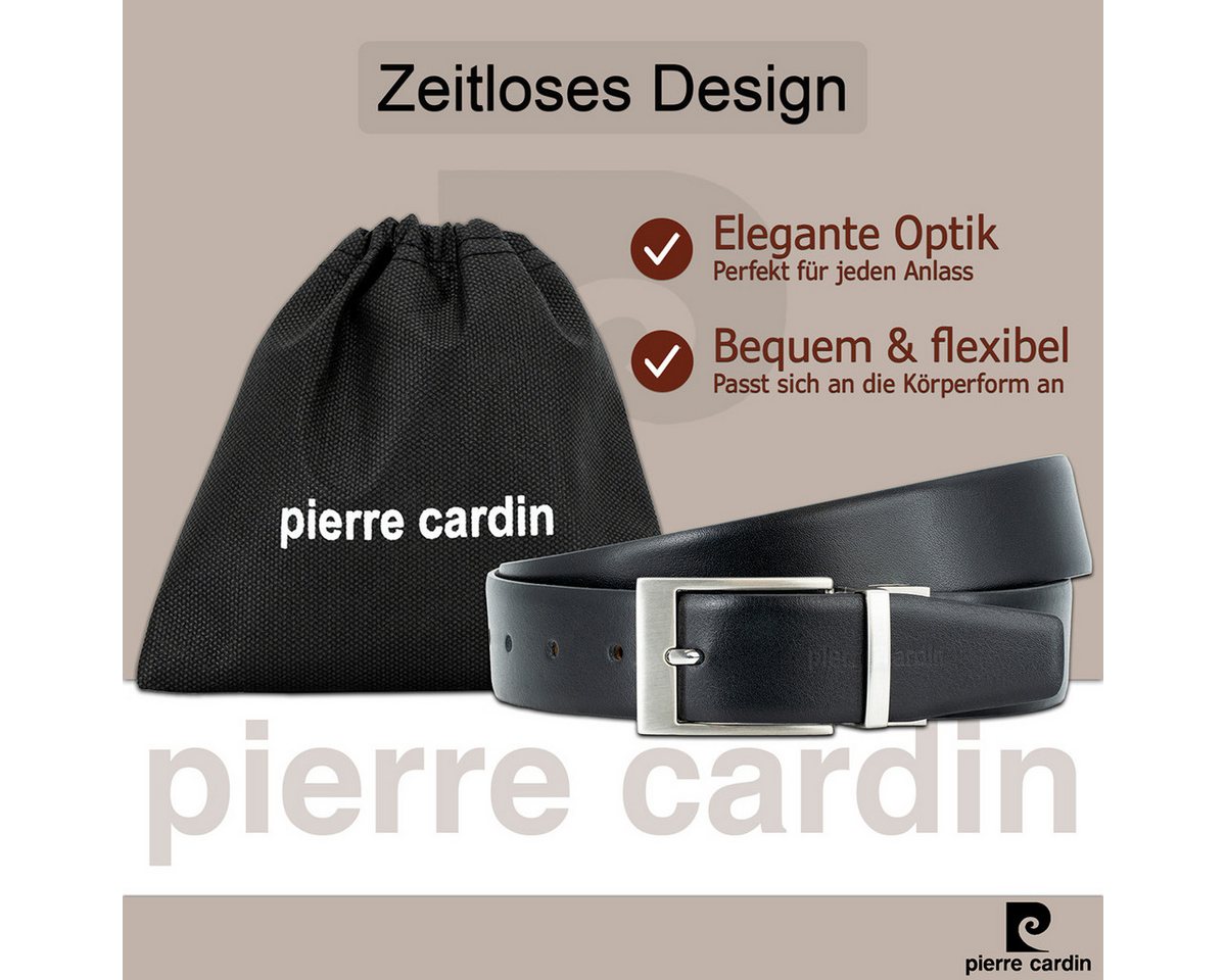 Pierre Cardin Ledergürtel – Bild 3 von 5