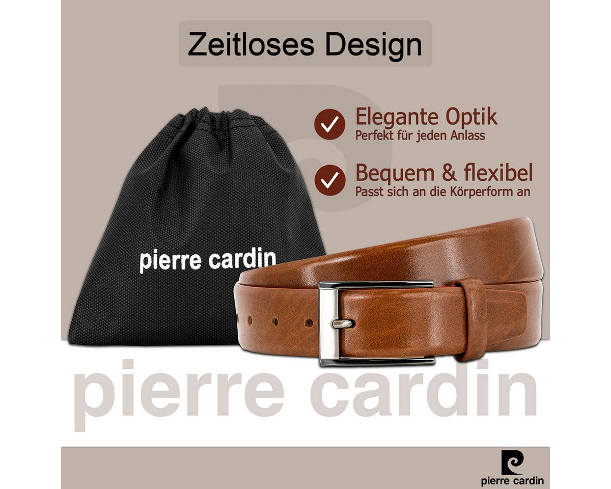 Pierre Cardin Ledergürtel – Bild 3 von 5