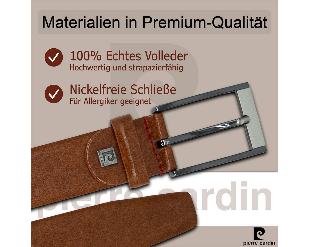 Pierre Cardin Ledergürtel – Bild 5 von 5