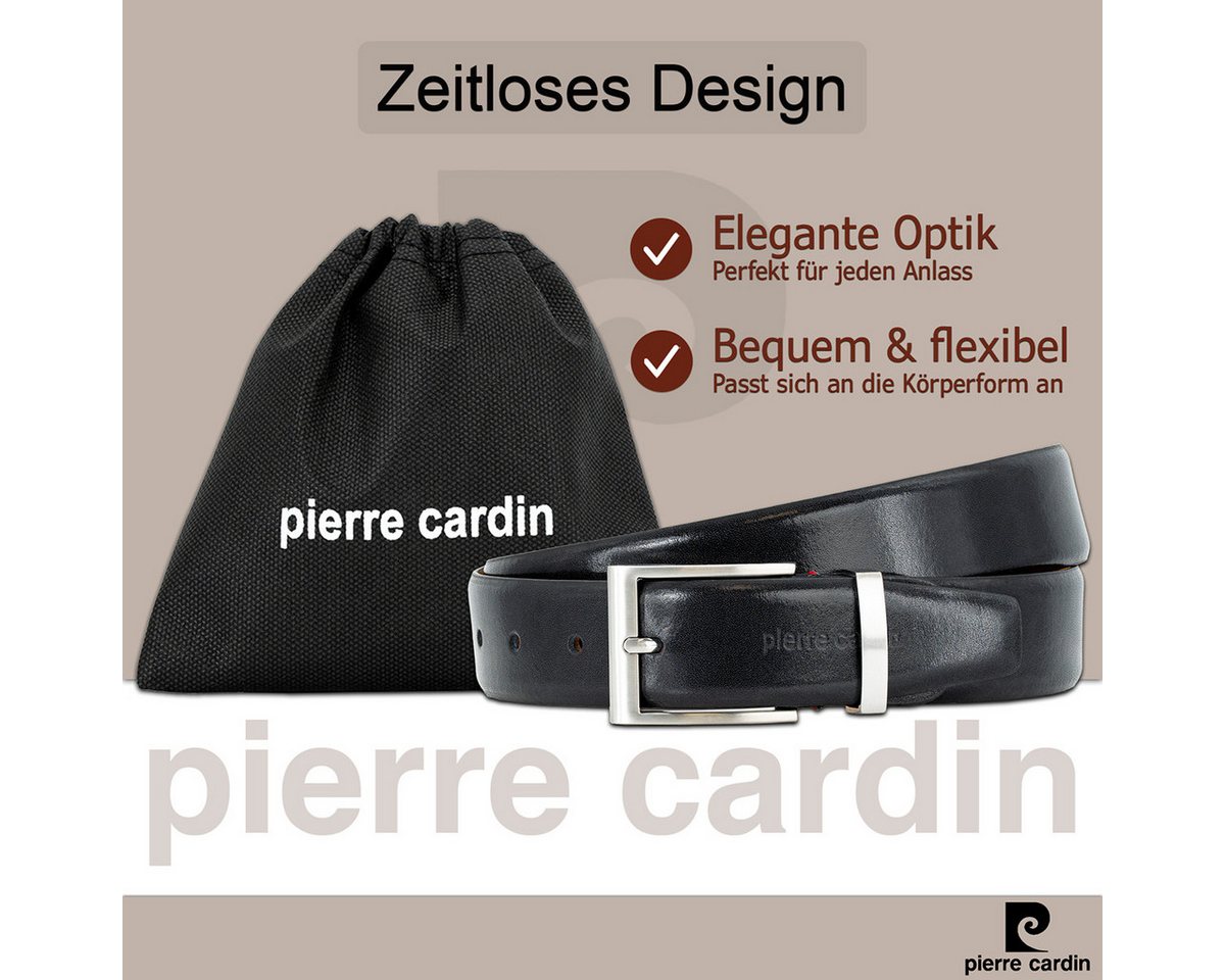 Pierre Cardin Ledergürtel – Bild 3 von 5