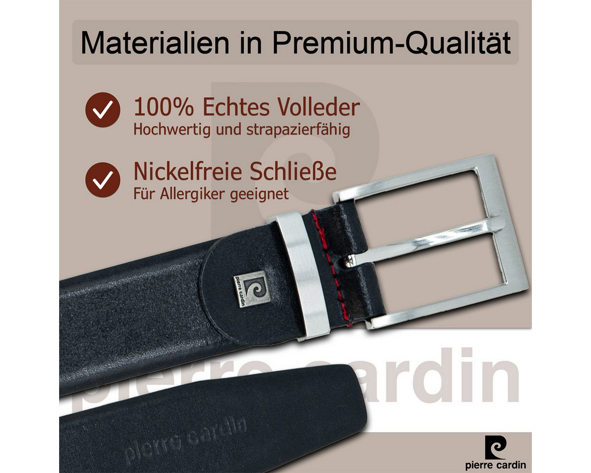 Pierre Cardin Ledergürtel – Bild 5 von 5