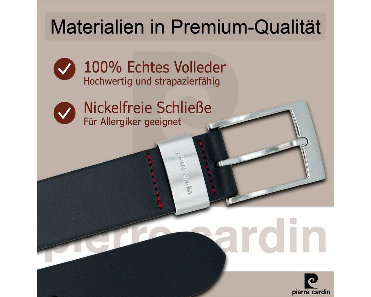 Pierre Cardin Ledergürtel – Bild 5 von 5