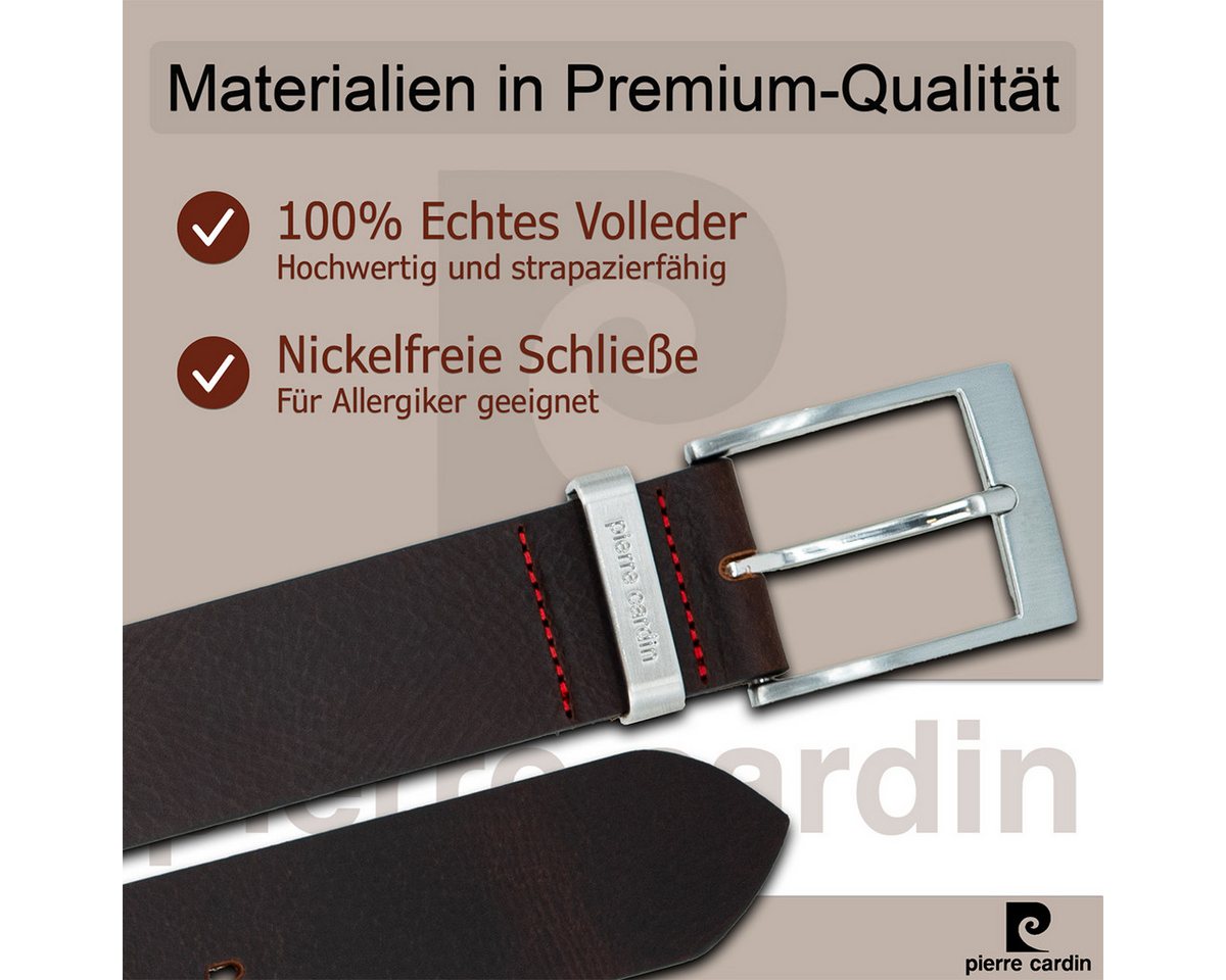 Pierre Cardin Ledergürtel – Bild 5 von 5