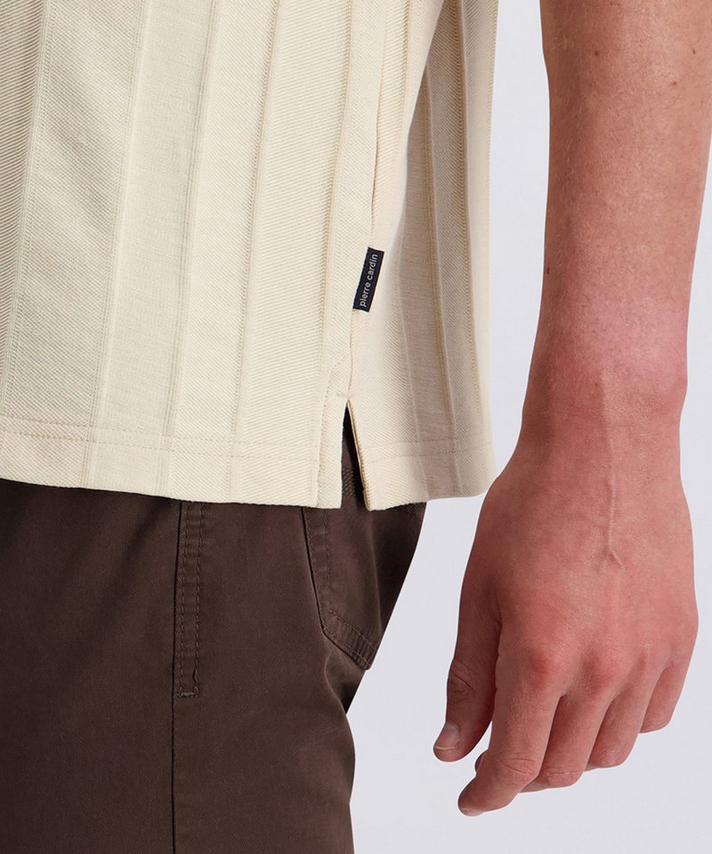 Pierre Cardin Poloshirt Poloshirt KN mit Strukturmuster – Bild 3 von 5