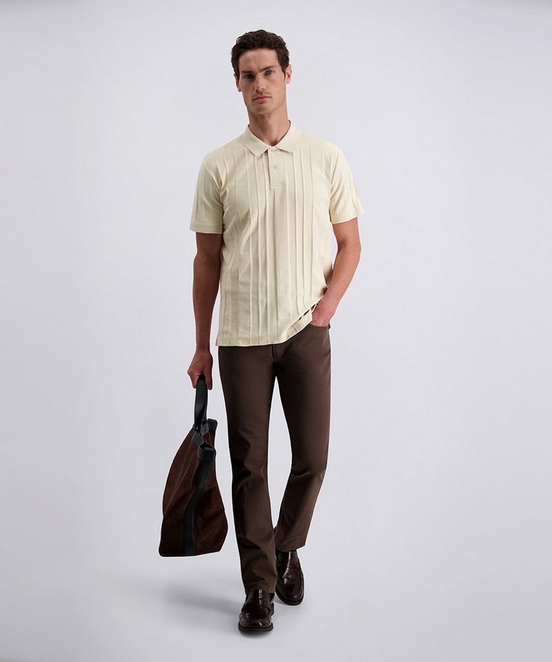 Pierre Cardin Poloshirt Poloshirt KN mit Strukturmuster – Bild 5 von 5