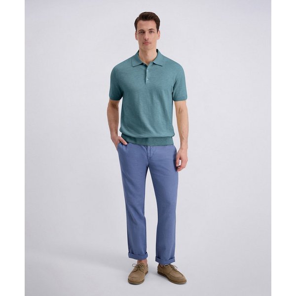 Pierre Cardin Poloshirt Polo Strick Regular Fit, Kurzarm, 3-Knopf-Form