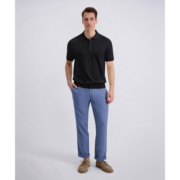 Pierre Cardin Poloshirt Polo Strick Regular Fit, Kurzarm, 3-Knopf-Form