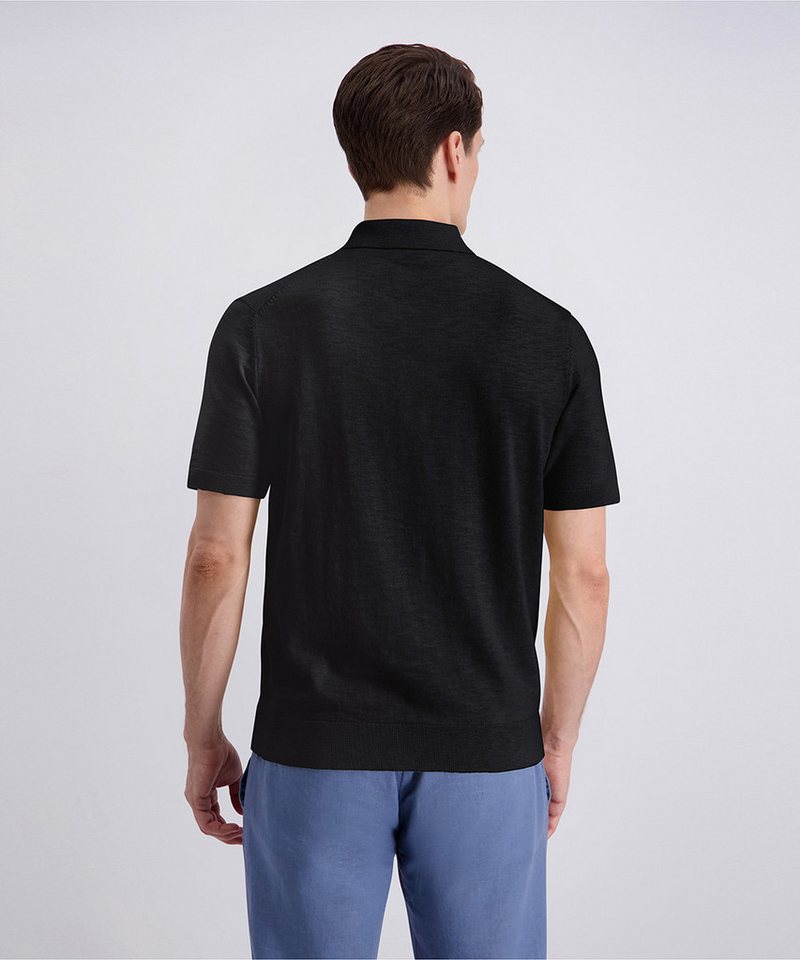 Pierre Cardin Poloshirt Polo Strick Regular Fit, Kurzarm, 3-Knopf-Form – Bild 2 von 5