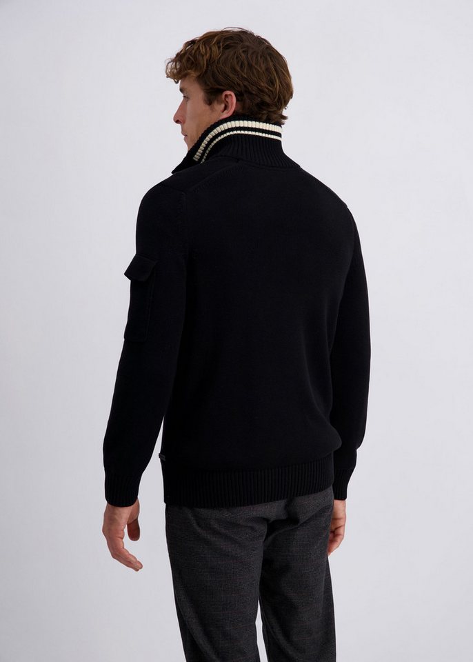 Pierre Cardin Rollkragenpullover mit Knopfleiste – Bild 3 von 5