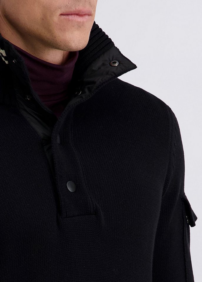 Pierre Cardin Rollkragenpullover mit Knopfleiste – Bild 5 von 5