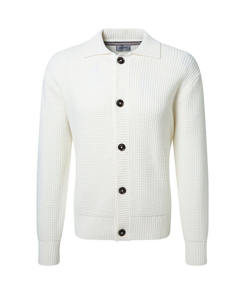 Pierre Cardin Strickjacke mit Rippbündchen – Bild 3 von 5