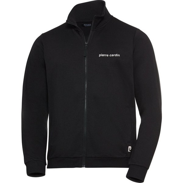 Pierre Cardin Sweatjacke Zeitloser Freizeit-Klassiker aus hochwertigem Material-Mix