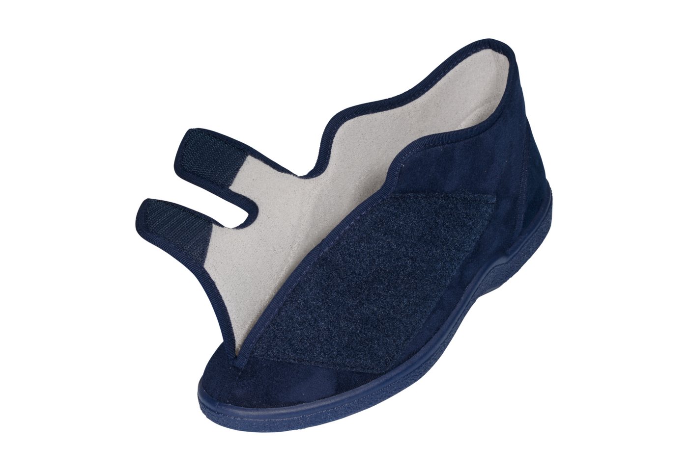 Pimed! Verbandschuh "Duo", marine, 37252, ideal auch für Diabetiker Klettschuh starker Klettverschluss für variable Weitenregulierung – Bild 3 von 5