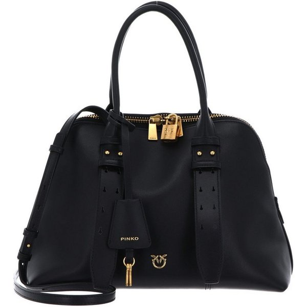 PINKO Handtasche Bowling Bag Vitello Mor