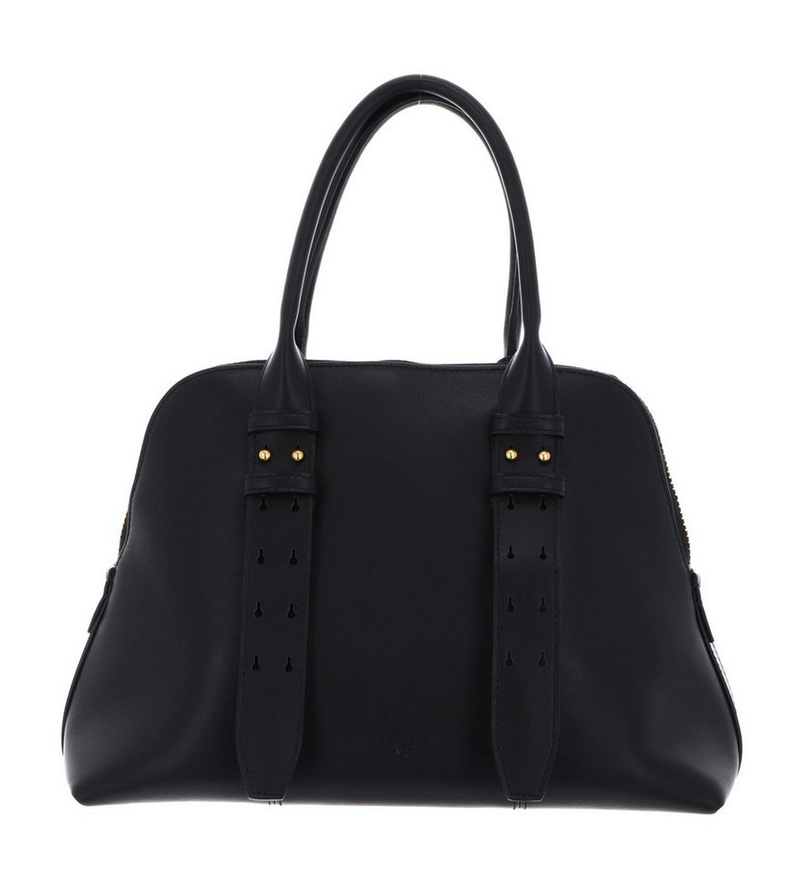 PINKO Handtasche Bowling Bag Vitello Mor – Bild 3 von 5