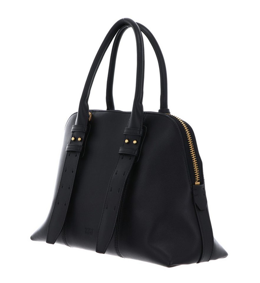 PINKO Handtasche Bowling Bag Vitello Mor – Bild 4 von 5