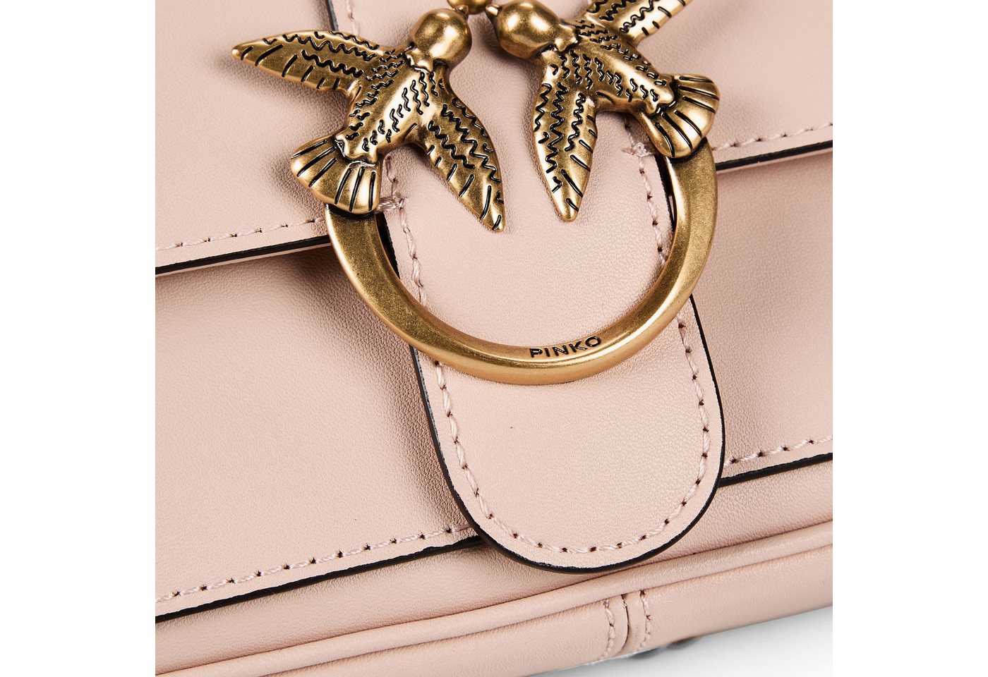 PINKO Umhängetasche Love One, Leder – Bild 4 von 5