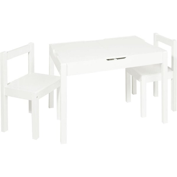 Pinolino® Kindersitzgruppe Linnea, (3-tlg), Tisch mit Stauraum