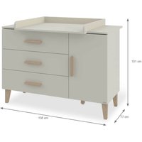 Pinolino Wickelkommode Tami extrabreit