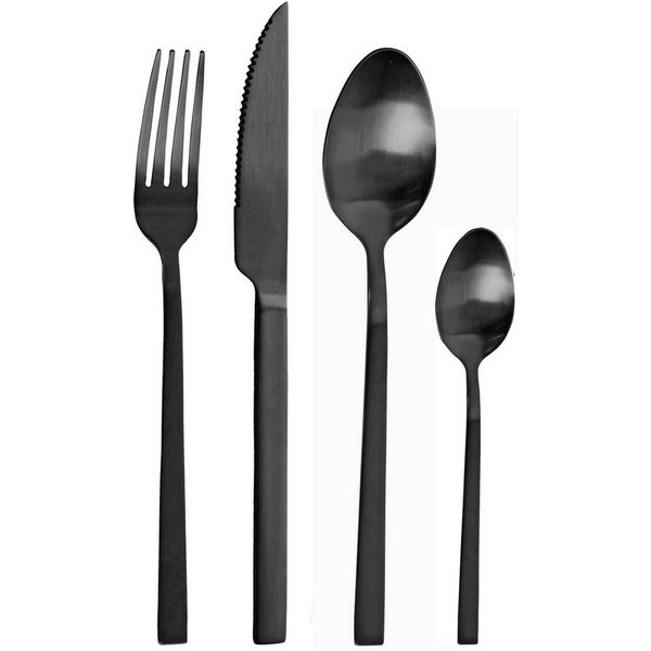 PINTINOX Besteck-Set DUKE (24-tlg), 6 Personen, Edelstahl 18/0, in moderner und zeitloser Formgebung