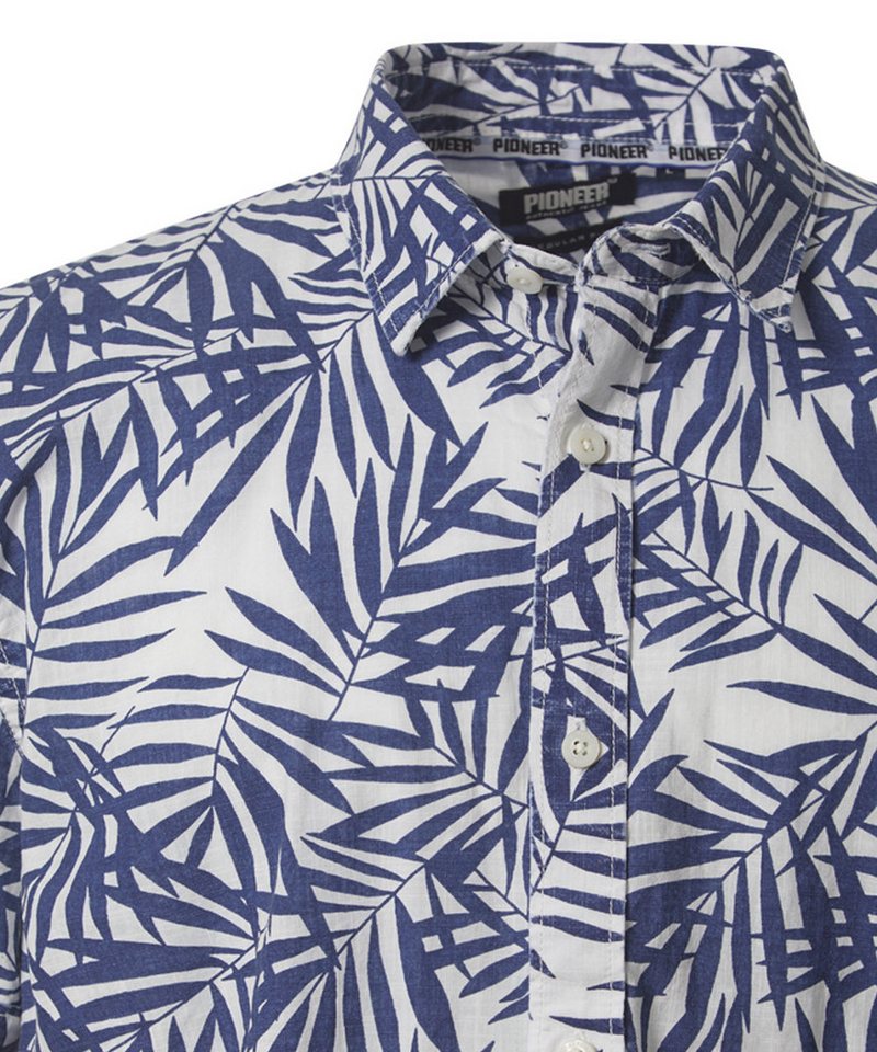 Pioneer Authentic Jeans Kurzarmhemd mit All-Over Print – Bild 3 von 4