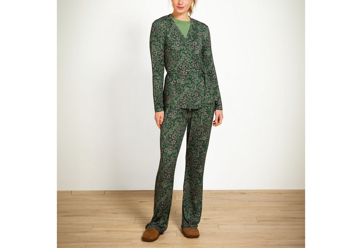 PiP Studio Relaxhose Blake Long Trousers Daisy Dreams mit floralem Muster – Bild 3 von 4