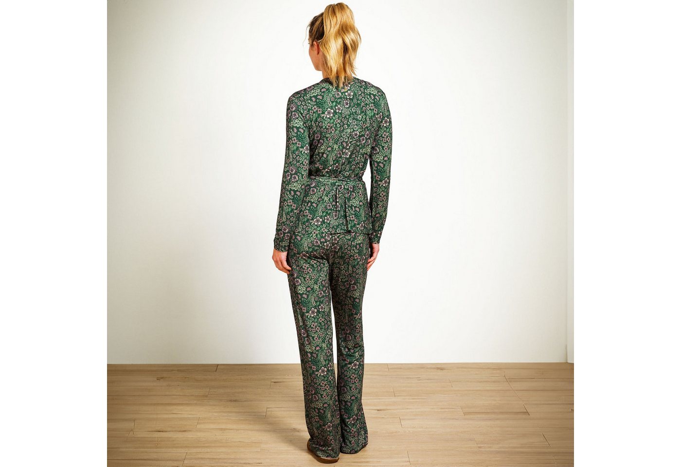 PiP Studio Relaxhose Blake Long Trousers Daisy Dreams mit floralem Muster – Bild 4 von 4
