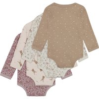 Pippi 4er-Pack Wickelbody langarm