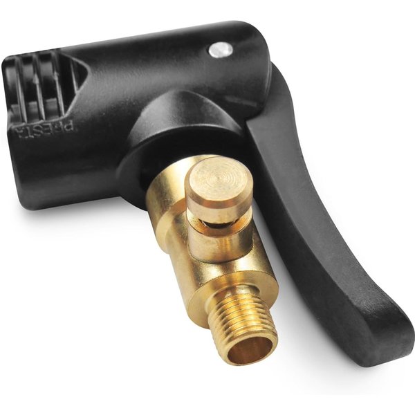 Pitlane Performance Luftpumpe Autoventil Hebelstecker aus Messing (Ventiladapter, Reifenfüller-Adapter, Hebelstecker für Schrader, Presta & Dunlop), 8-mm-Gewind