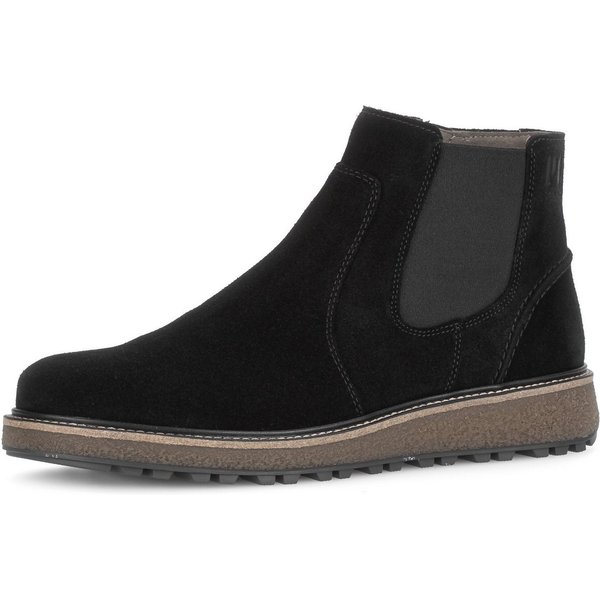 Pius Gabor Chelseaboots, Herbstboots mit Kontrastnähten und Logoprägung