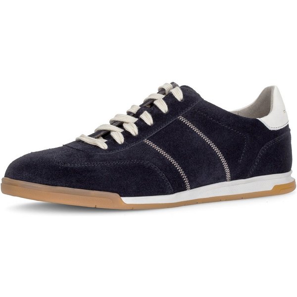 Pius Gabor Sneaker, Freizeitschuh, Komfortschuh, Schnürschuh mit Kontrastnähten, G-Weite
