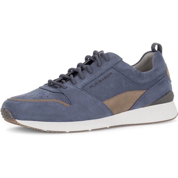 Pius Gabor Sneaker Freizeitschuh, Halbschuh, Schnürschuh mit Lochmuster, G-Weite