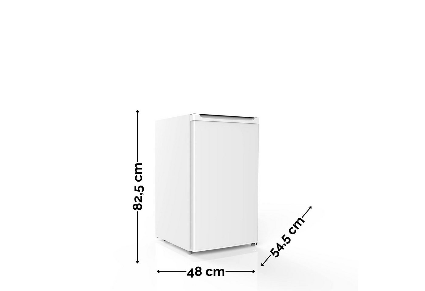 PKM Kühl-/Gefrierkombination KS85.3EUB, 82.50 cm hoch, 48 cm breit – Bild 3 von 5