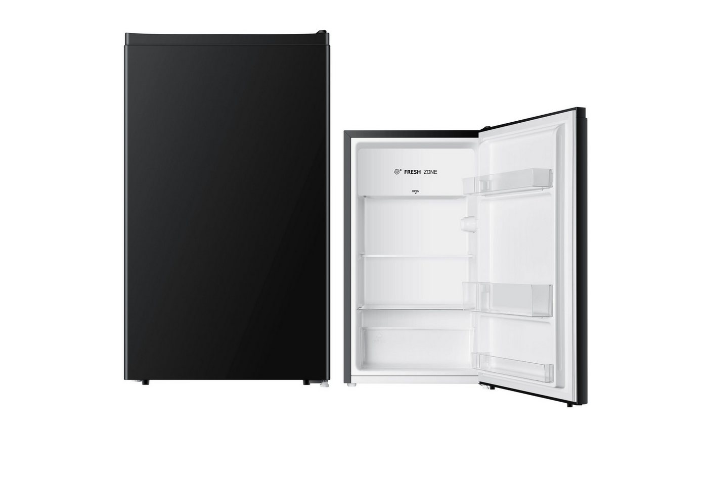PKM Kühlschrank KS93EB, 84 cm hoch, 47,5 cm breit, wechselbarer Türanschlag, höhenverstellbare Füße – Bild 4 von 4