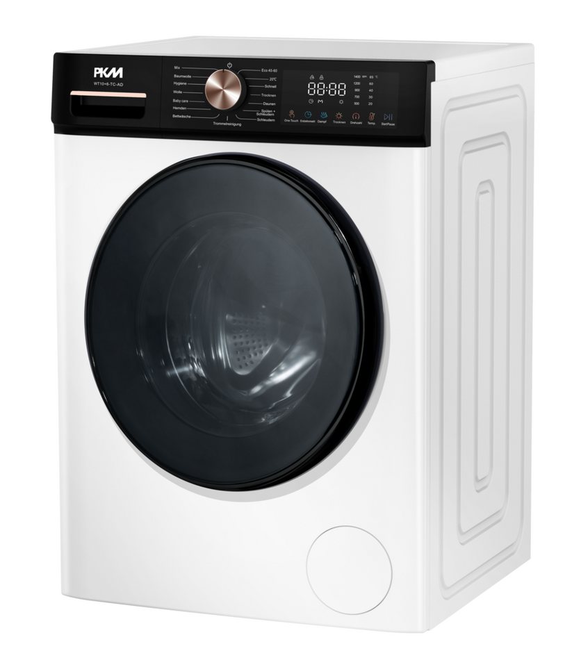 PKM Waschtrockner WT10+6-TC-AD, 10 kg, 6 kg, ECO-Funktion – Bild 5 von 5