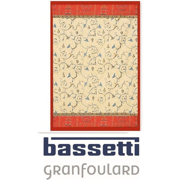 Plaid bassetti Plaid Oplontis Wohndecke Sofadecke, Bassetti, im schönen Geschenkkarton