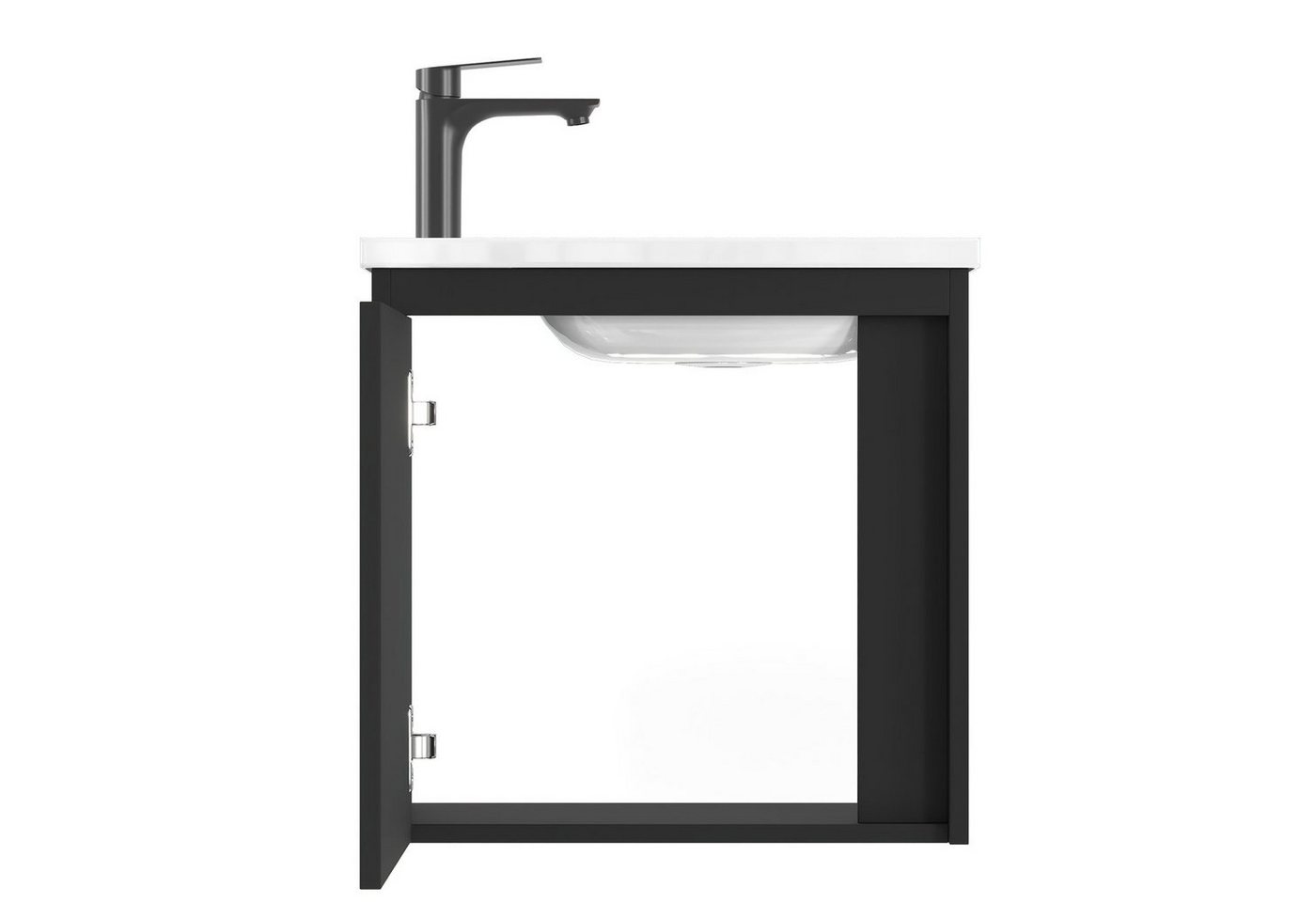 Planetmöbel Waschtisch Waschtisch inkl. Waschbecken 50cm, versch. Farben – Bild 2 von 5