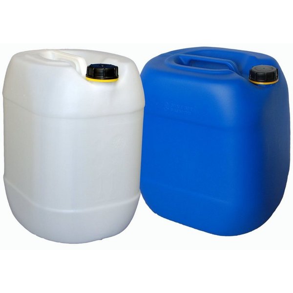 Plasteo Kanister Kanister 30 Liter inkl. Schraubverschluss, BPA-Frei, Lebensmittelecht