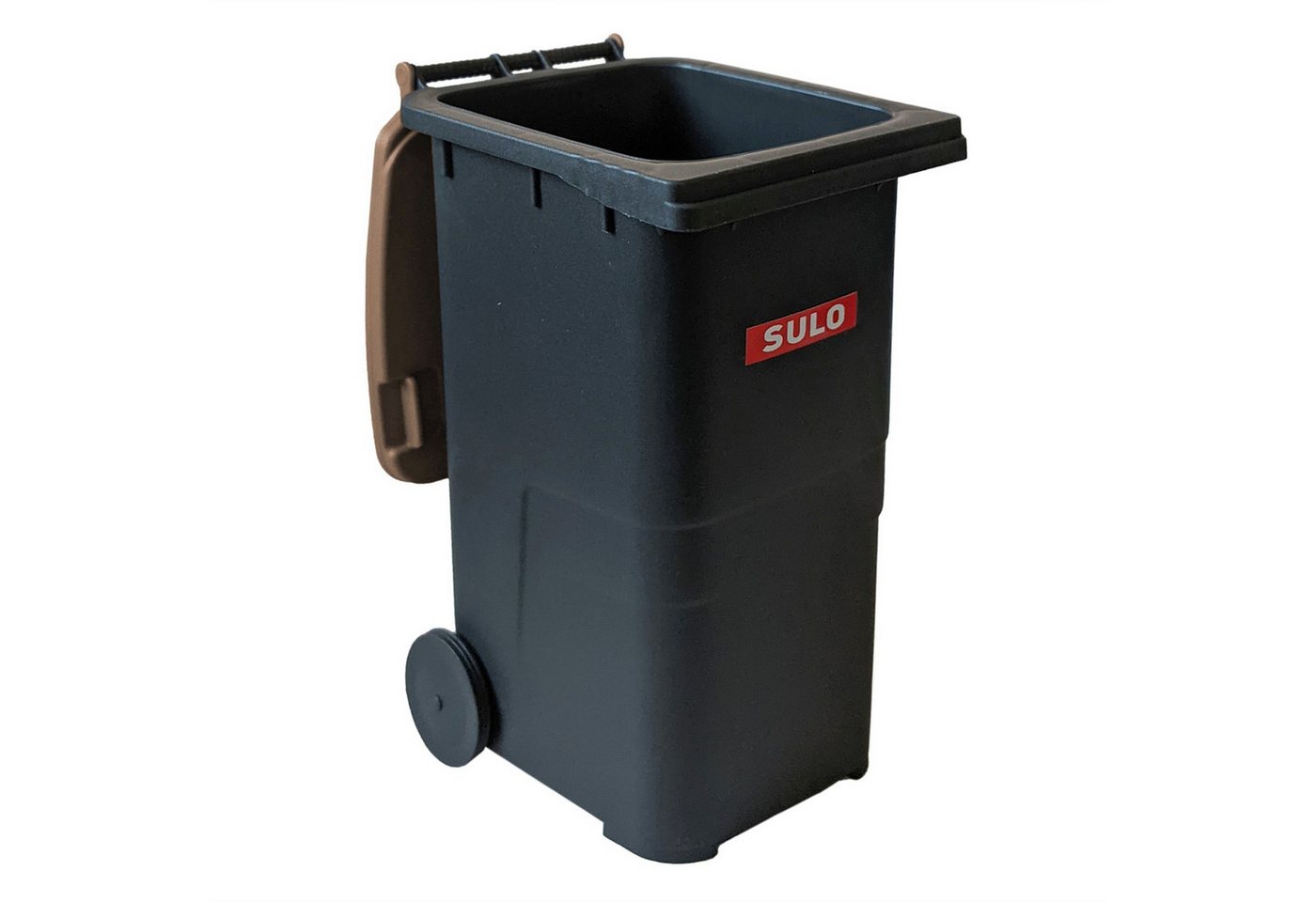 Plasteo Tischrestebehälter Sulo Miniatur-Mülltonne Nachbildung MGB240 Stiftehalter Sammlerstück – Bild 4 von 5