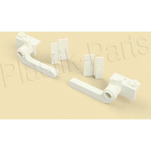Plastik Parts Fensterbeschlag Griffsatz Kellerfenster Fenstergriff Ersatzteil Riegel Set Mea Mealon