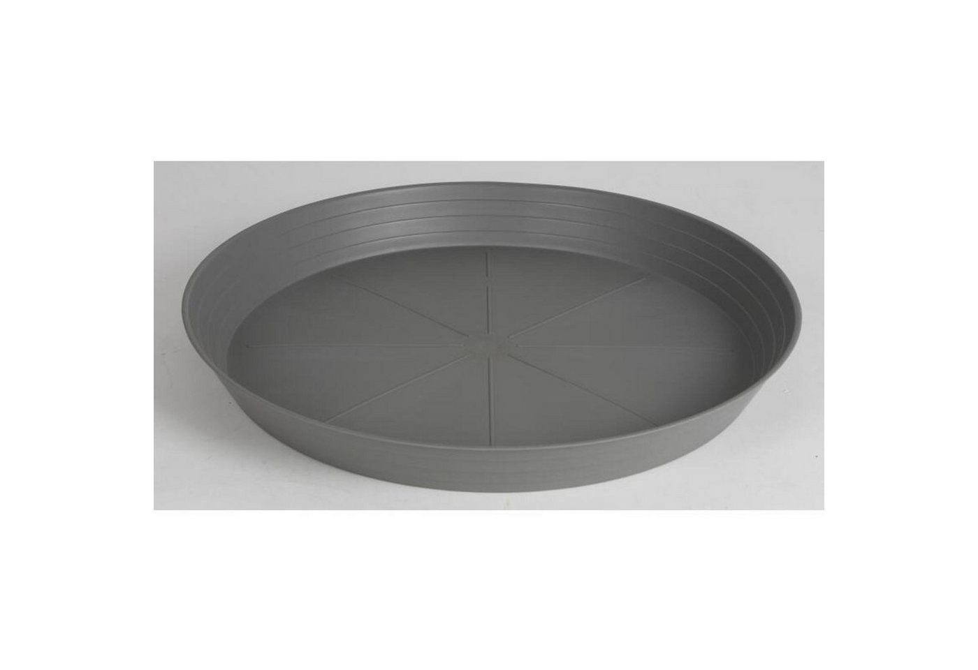 Plastkon Blumentopfuntersetzer Untersetzer PRIMAVERA 54cm Pflanzteller Blumen grau – Bild 2 von 3