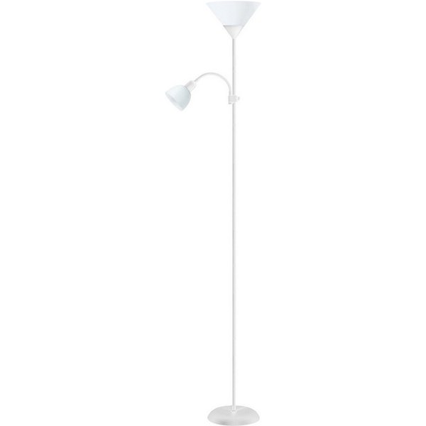 Platinet Stehlampe PFLF066, 2in1 Stehlampe mit verstellbarem Lesearm