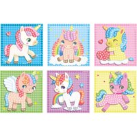 PLAYMAIS Little Mosaic, mit farbenfrohen Motiven (Dream Unicorn)