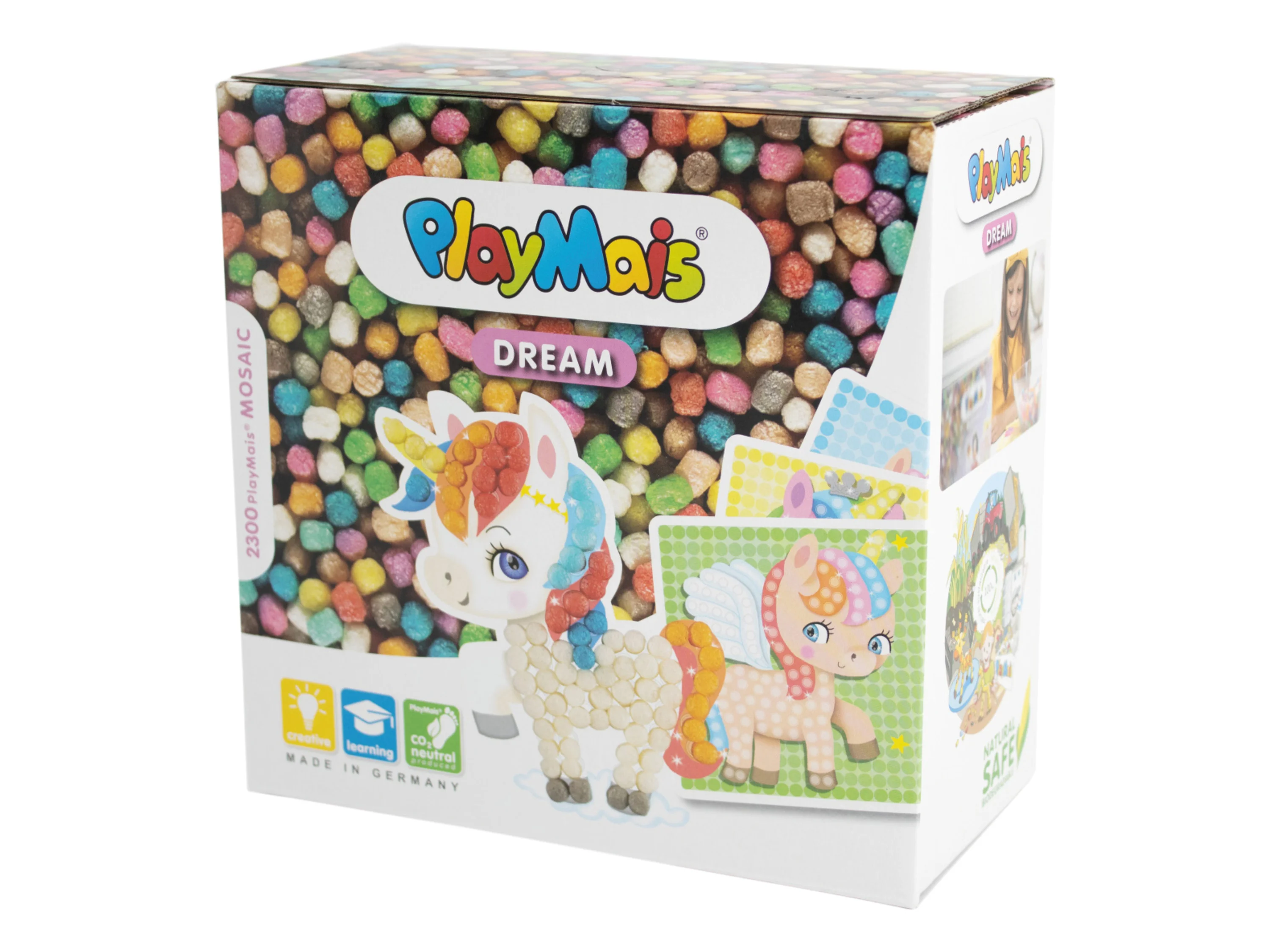 PLAYMAIS Little Mosaic, mit farbenfrohen Motiven (Dream Unicorn) – Bild 3 von 3