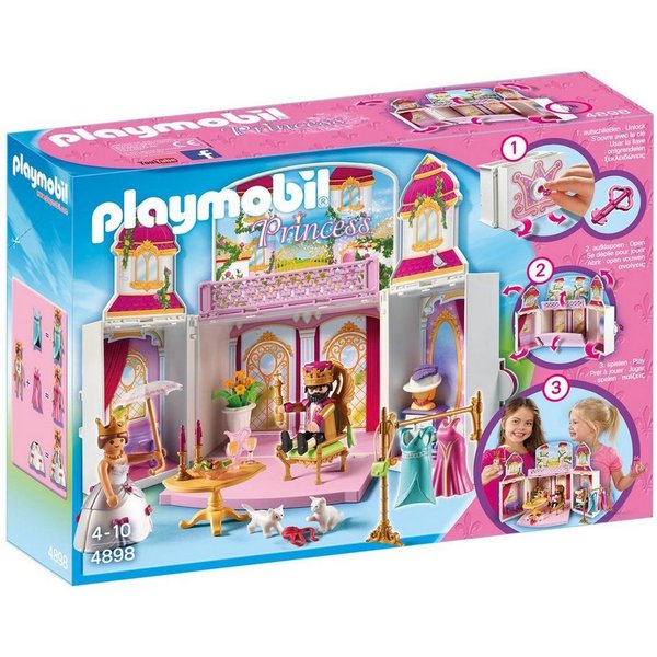 Playmobil® 4898 Aufklapp-Spiel-Box "Königsschloss" Konstruktions-Spielset
