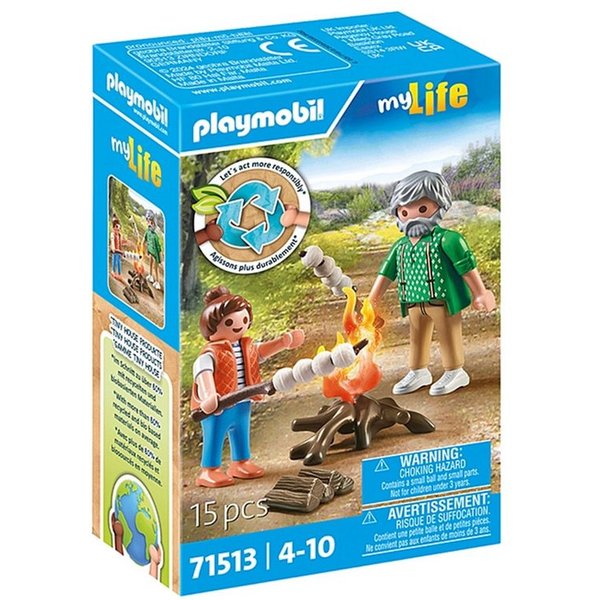 Playmobil® 71513 Lagerfeuer mit Marshmallows Konstruktions-Spielset