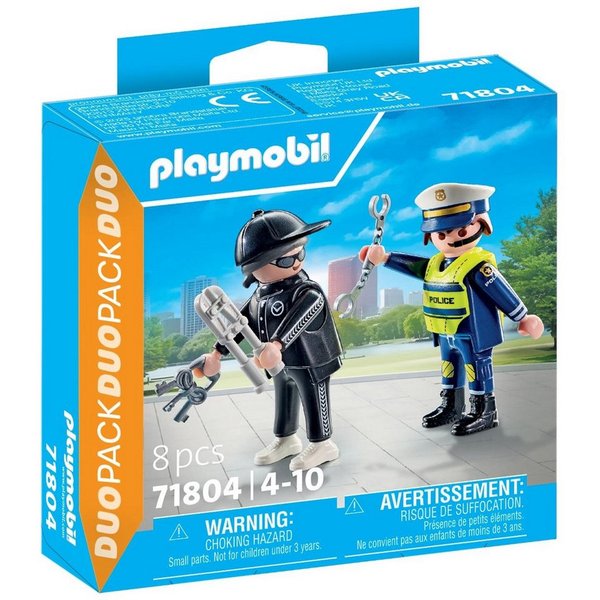Playmobil® 71804 DuoPack Polizist und Einbrecher Konstruktions-Spielset