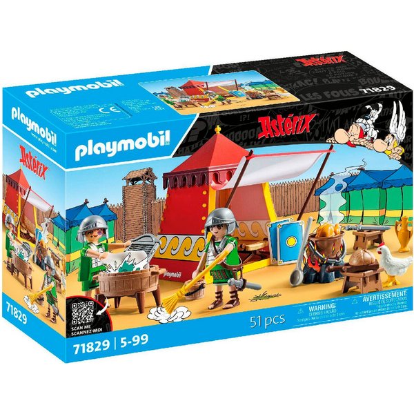 Playmobil® Asterix: Legionärszelt (71829), Playmobil Asterix Konstruktions-Spielset, (51 St), Made in Europe