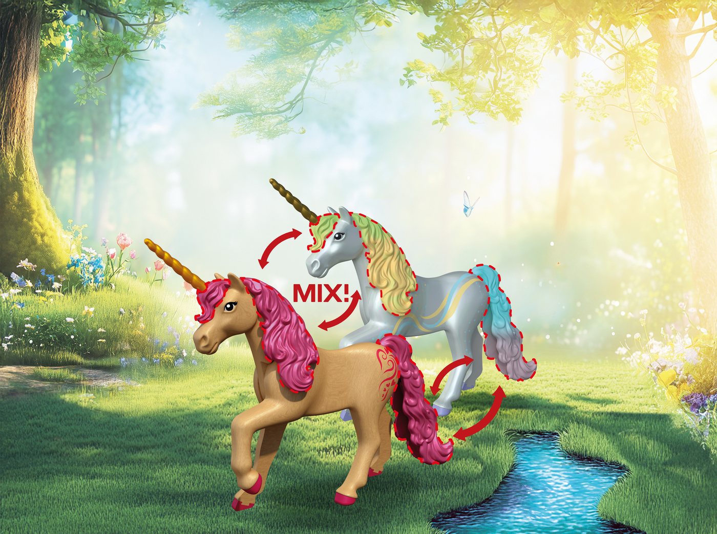 Playmobil® Ausflug der Feen (72067), Fantasy & Magic Konstruktions-Spielset, (91 St), Made in Europe – Bild 3 von 5