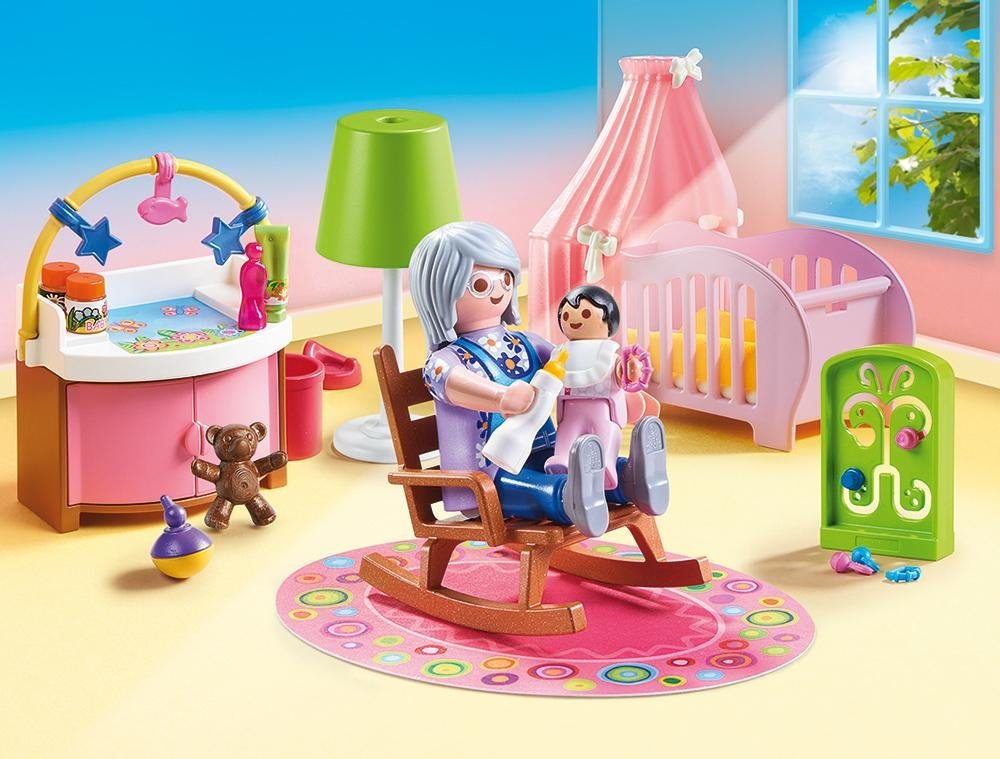 Playmobil® Babyzimmer (70210), Dollhouse Konstruktions-Spielset, (43 St), Made in Germany – Bild 3 von 5